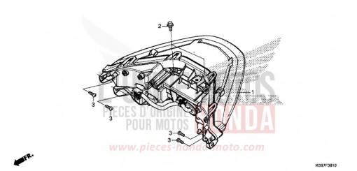 FEUX COMBINES ARRIERE NSS300AK de 2019
